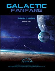 Galactic Fanfare Concert Band sheet music cover Thumbnail